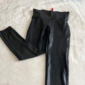 Black spanx leggings